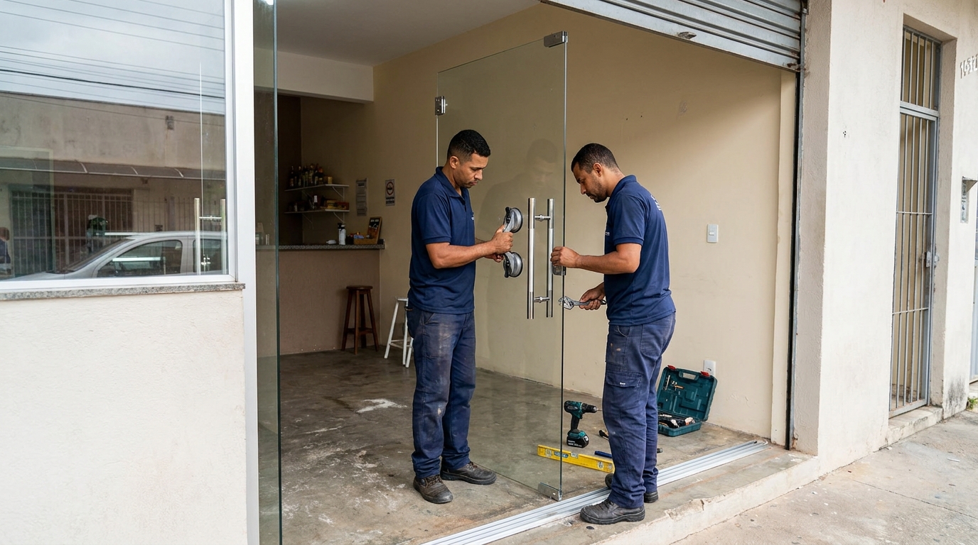 Portas em Vidro em Barueri‑SP