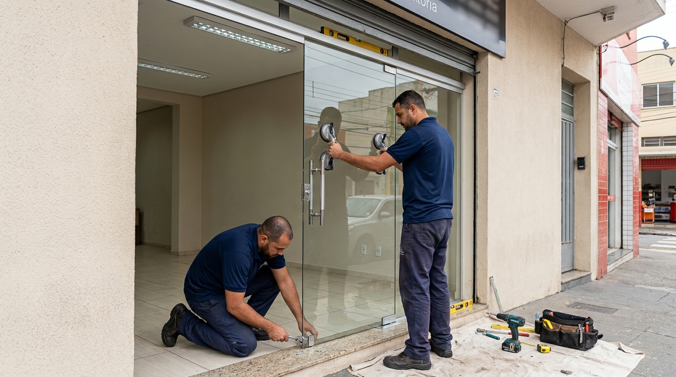 Portas Residenciais e Comerciais em Barueri‑SP
