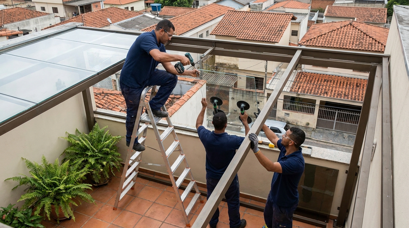 Cobertura de Vidro em Barueri‑SP